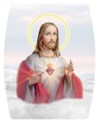 DAREC 109 WT Sacred Heart Clouds White